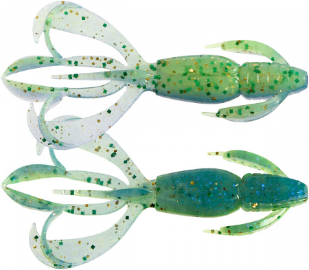  Keitech Crazy Flapper 2.4" (10  / ) :ea#17 midnight chart back (178790) 1551.14.41