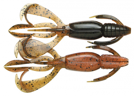 Keitech Crazy Flapper 4.4" (6  / ) :438 green pumpkin fire (48614) 1551.04.45
