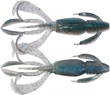  Keitech Crazy Flapper 2.4" (10  / ) :ea#22 electric silver shi (174492) 1551.14.46